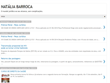 Tablet Screenshot of nataliabarroca.com.br